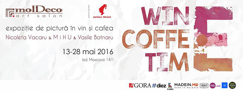 WINE COFFEE TIME - expoziție în vin și cafea
